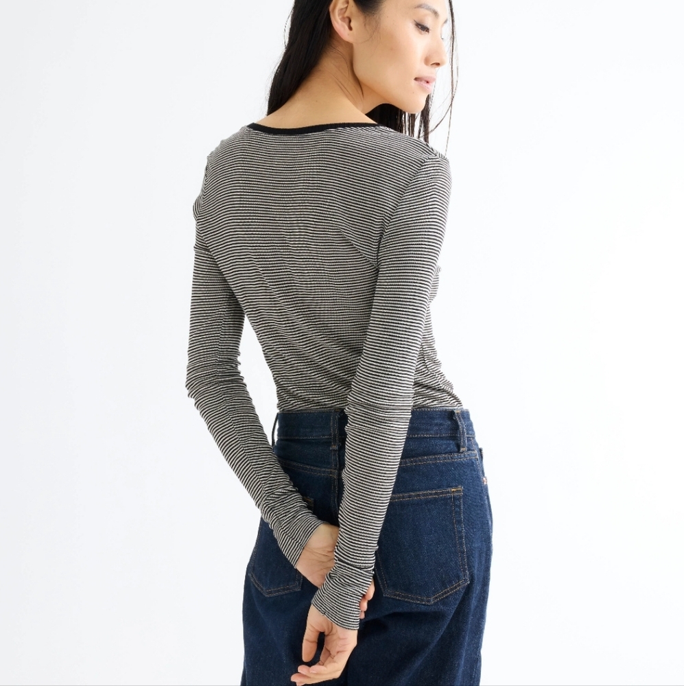 Striped long sleeve
